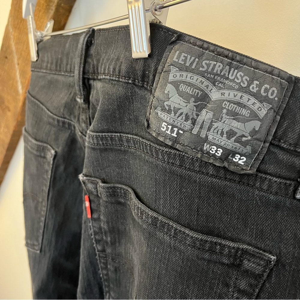 Levi's Men's Charcoal Slim Jeans